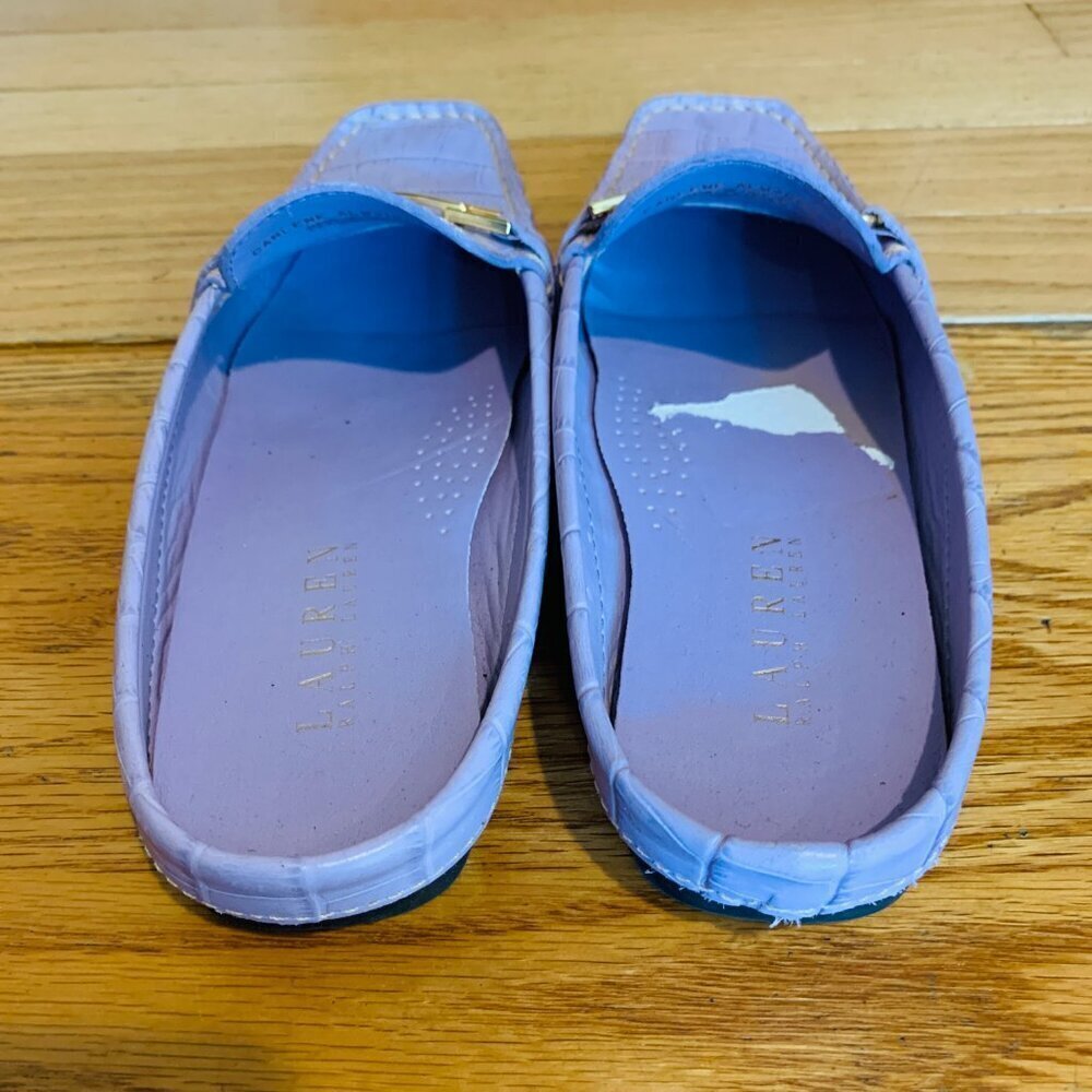 Ralph Lauren Women's Carlene Mules Slides Size 6 B - Picture 10 of 16